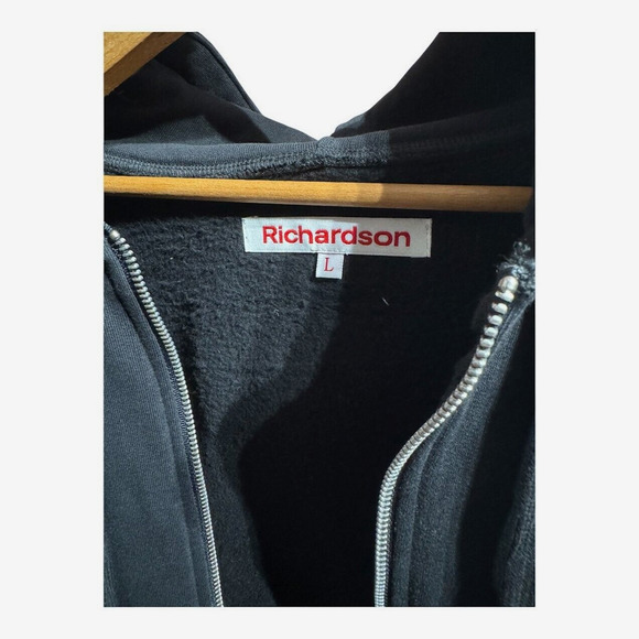 Richardson "Local 143" Teamster Zip Up Hoodie size L - Picture 4 of 5